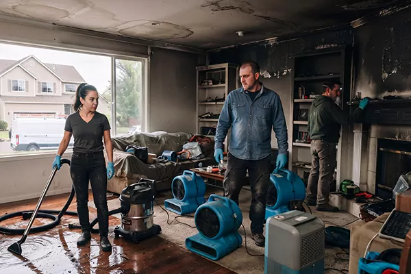 Smoke and Water Damage Restoration Peoria