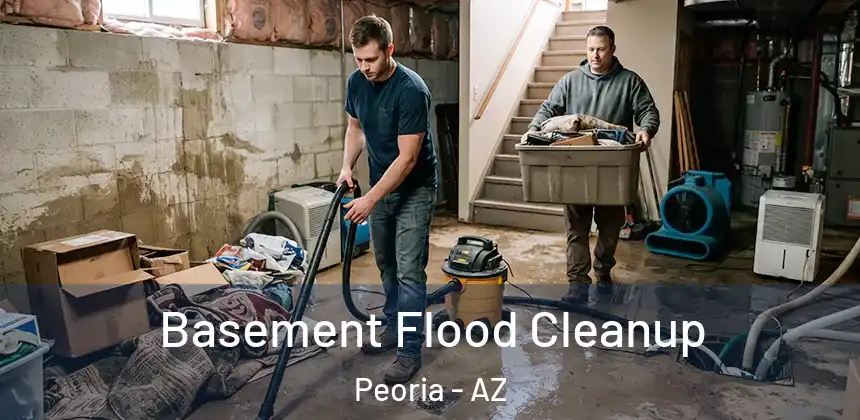 Basement Flood Cleanup Peoria - AZ