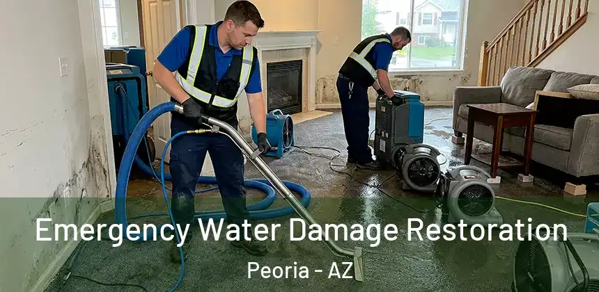 Emergency Water Damage Restoration Peoria - AZ