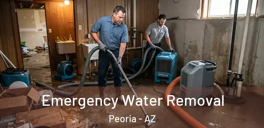  Emergency Water Removal Peoria - AZ
