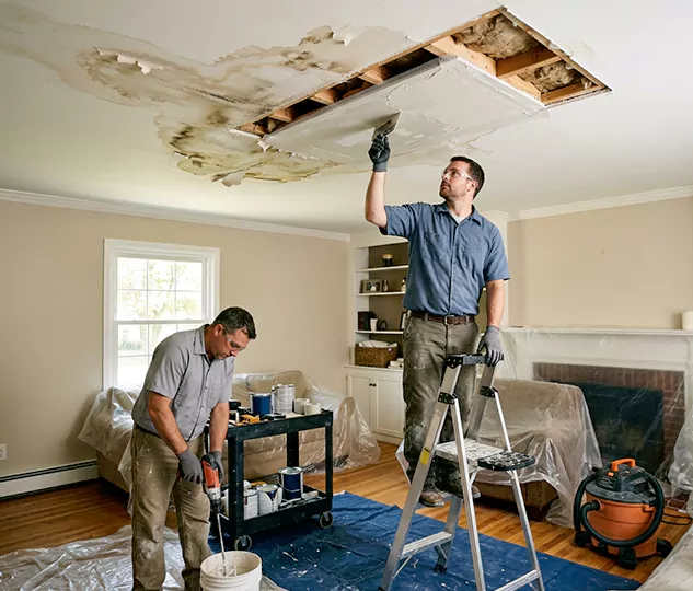 Trusted Peoria Ceiling Water Damage Repair Contractor