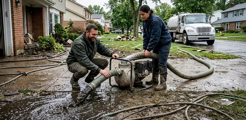 Sewage and Flood Water Removal in Peoria