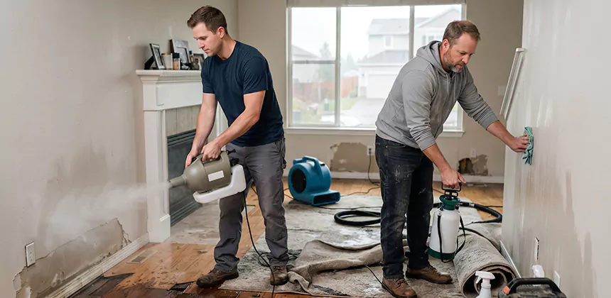 Post-Flood Sanitizing and Deodorizing in Peoria