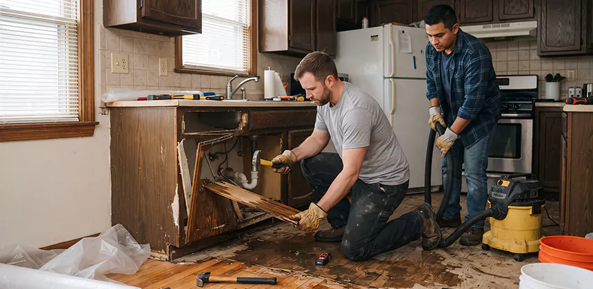 Repairing Water Damaged MDF Cabinets in Peoria