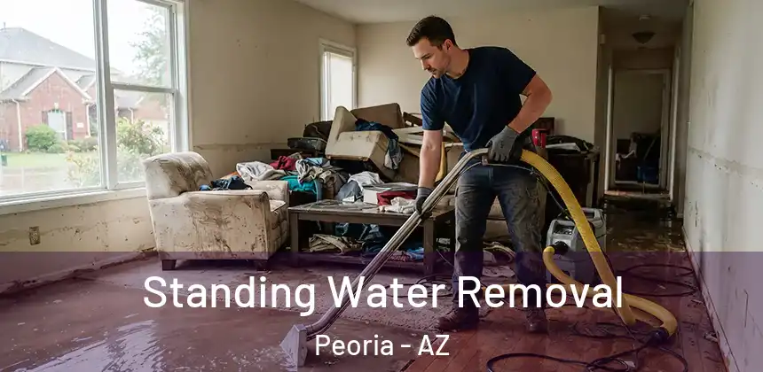 Standing Water Removal Peoria - AZ