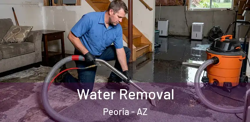 Water Removal Peoria - AZ